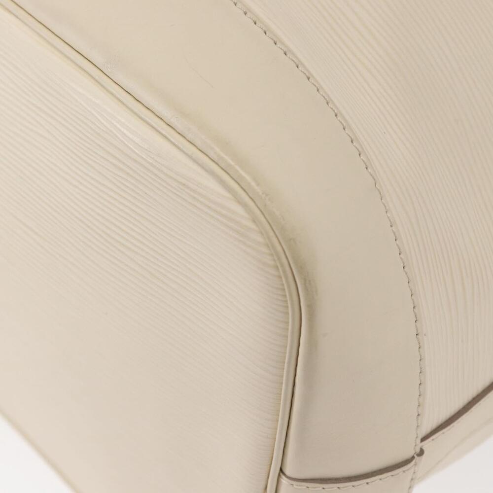 LOUIS VUITTON Epi Noe Shoulder Bag White Yvoire M4084J LV Auth 153505V - Picture 9 of 16